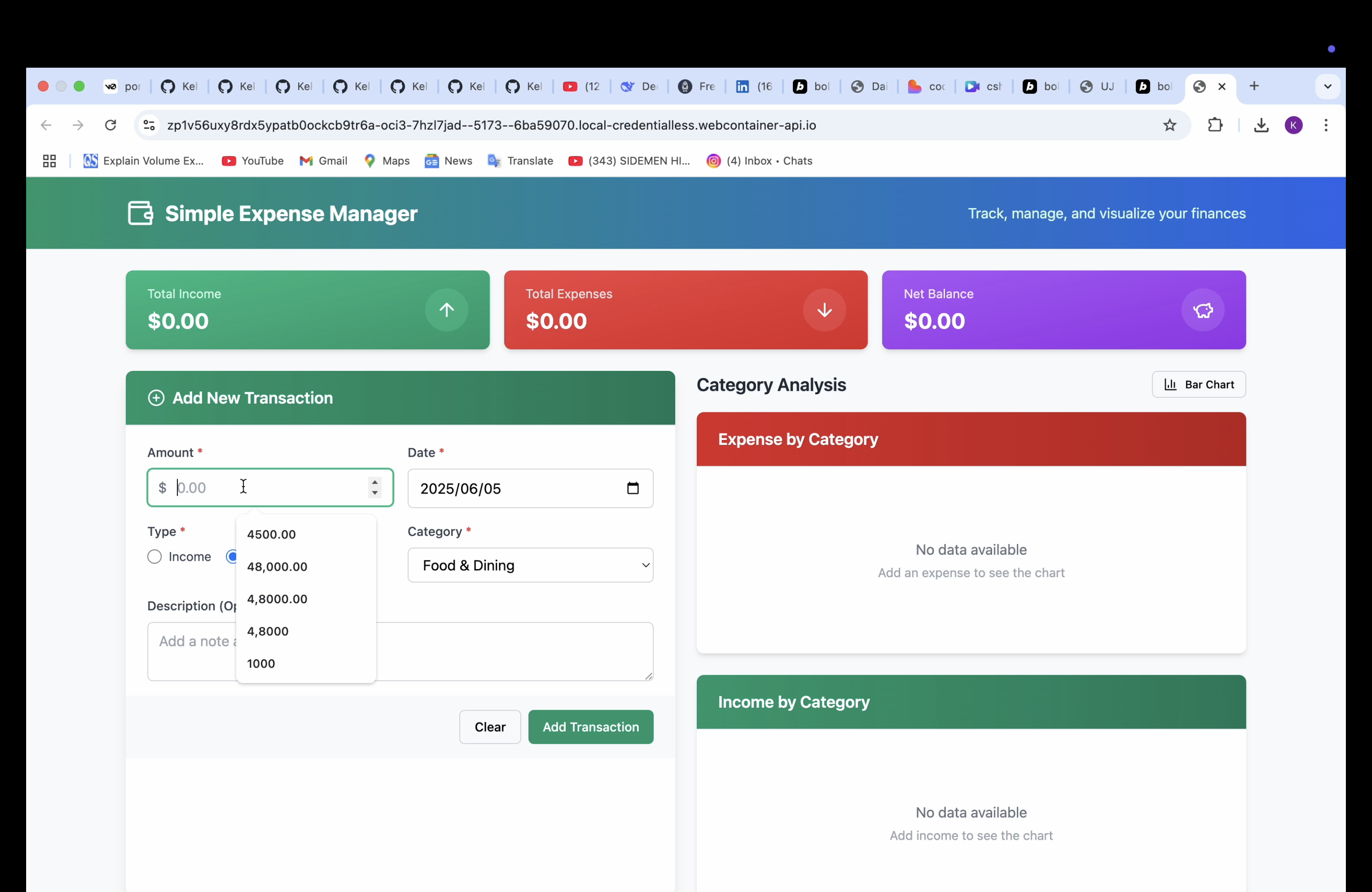 SmartFinance Manager